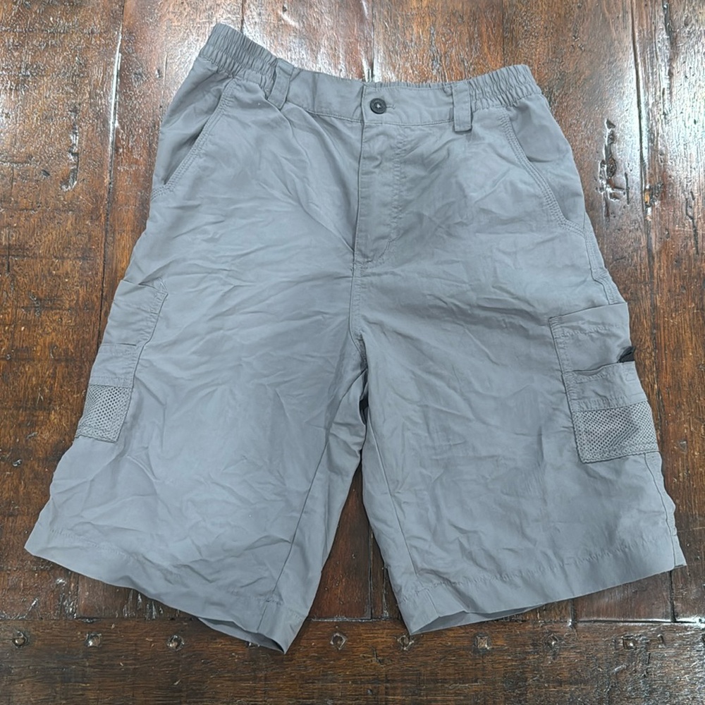 Magellan youth large gray hiking shorts
